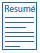Image of a resume.