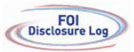 FOI Disclosure Log logo.