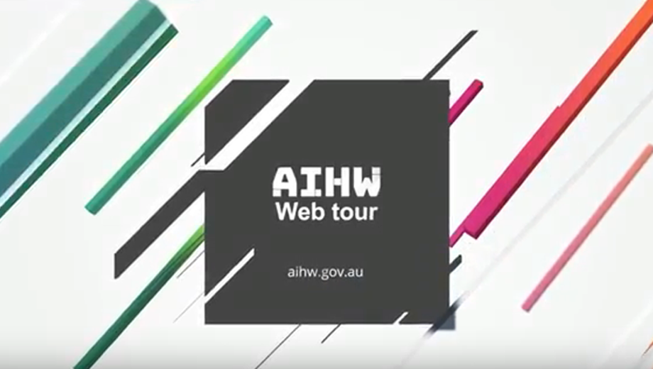 AIHW website tour