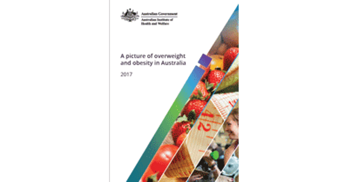 A picture of overweight and obesity in Australia, Data - Australian ...